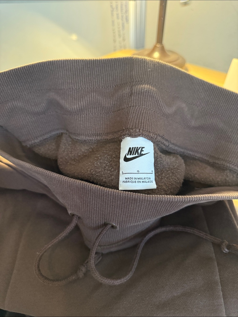 Nike Brown Sweatpants - Picture 2 of 2